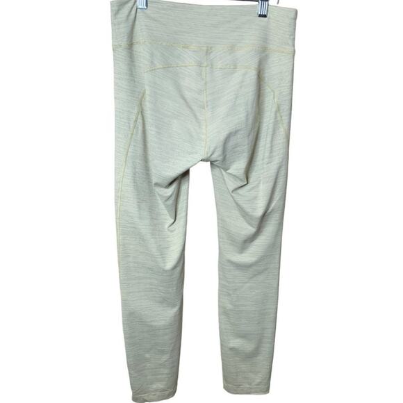 Outdoor Voices Leggings Women's Size Medium 3/4 Length Compression Melange Mint - Picture 2 of 3